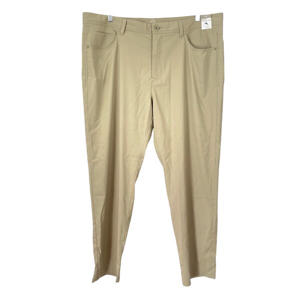 Men's Tan Pants Tommy Bahama Khaki 40x30 New - Picture 1 of 6